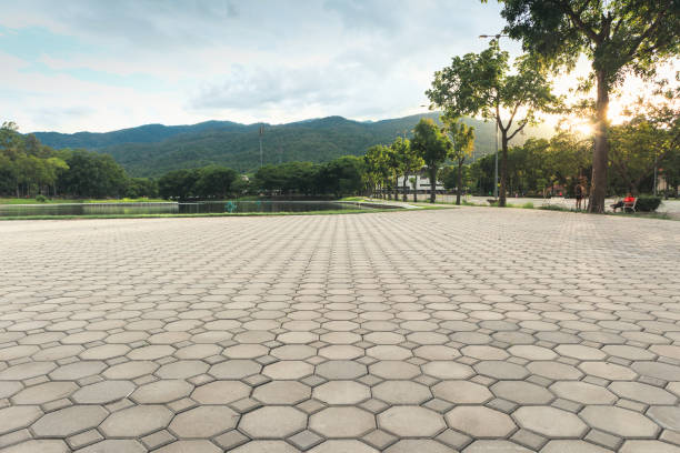 Residential Paver Driveway in Robertsville, NJ